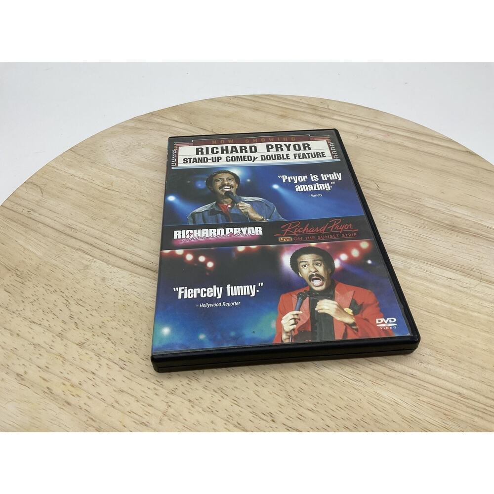 Richard Pryor Stand-Up Comedy Double Feature DVD 2-Disc R Rated Sony Full Screen